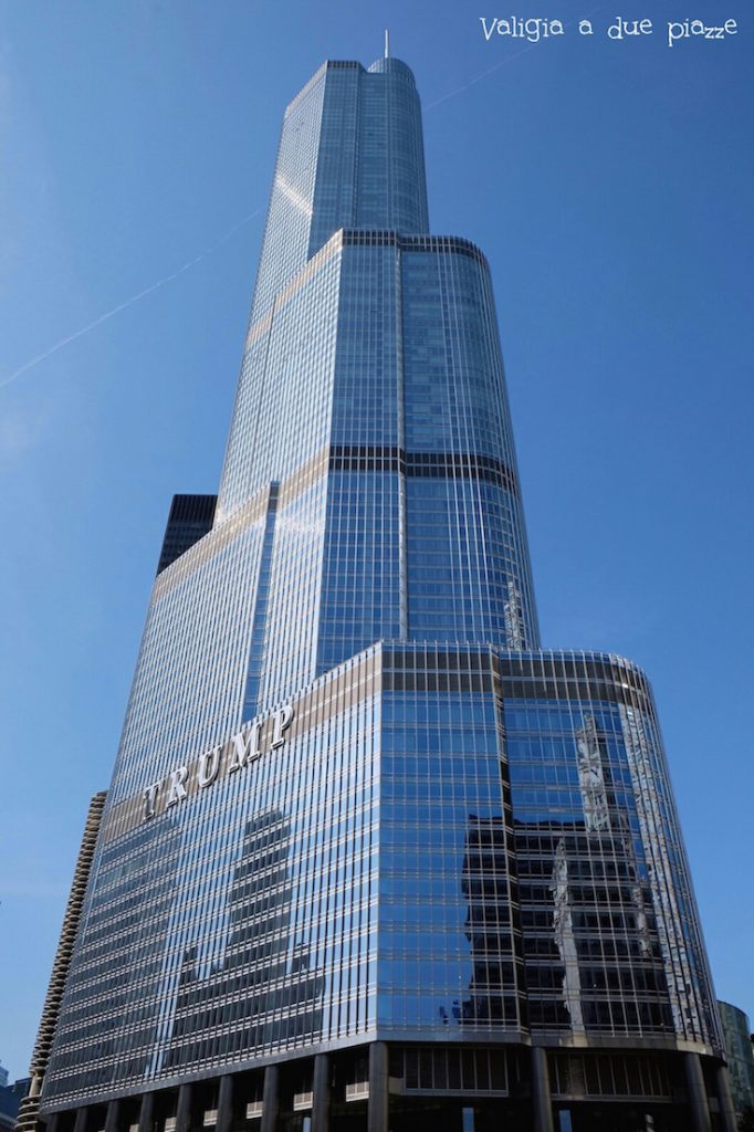 Chicago River cruise - Trump Tower