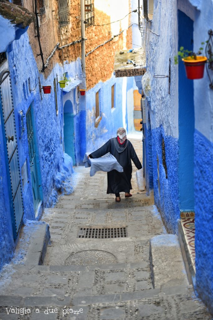 città blu marocco chefchaouen