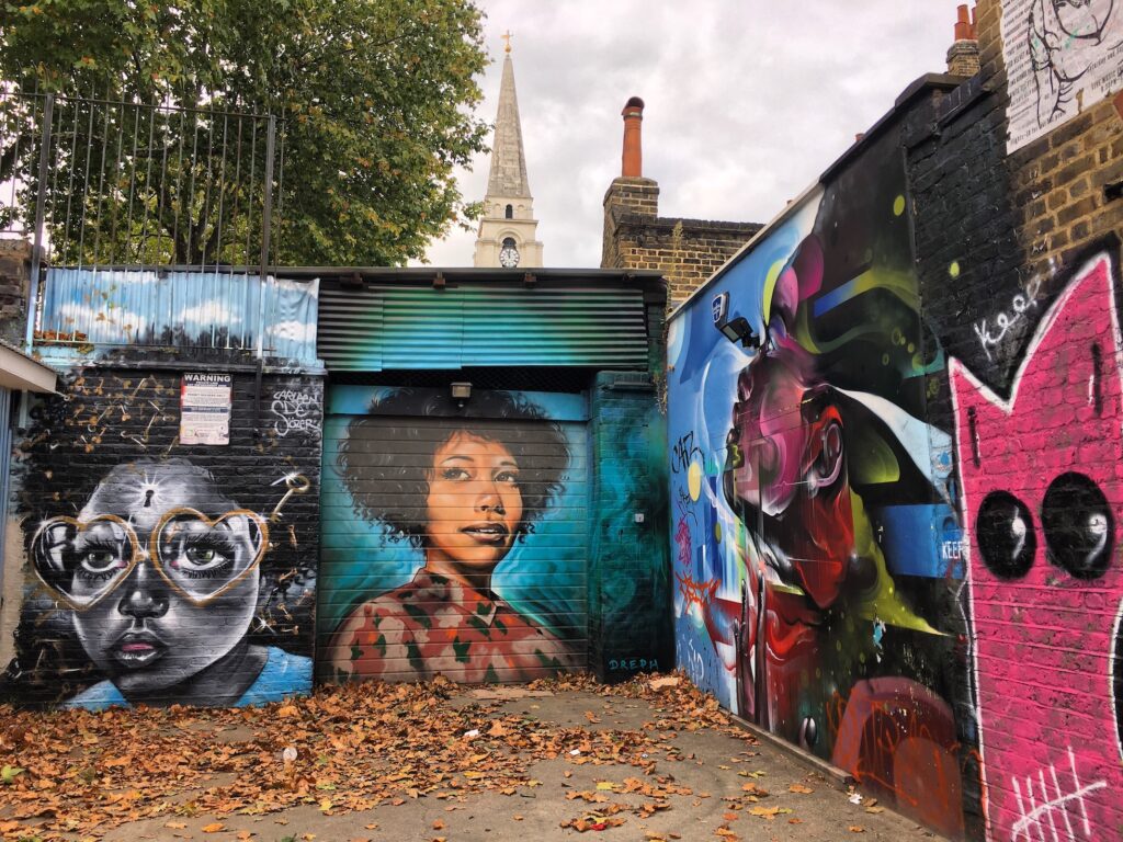 Graffiti Brick Lane Londra